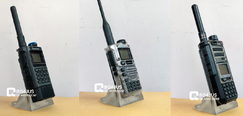 泉盛对讲机简易通用底座v2.0模型可3D打印