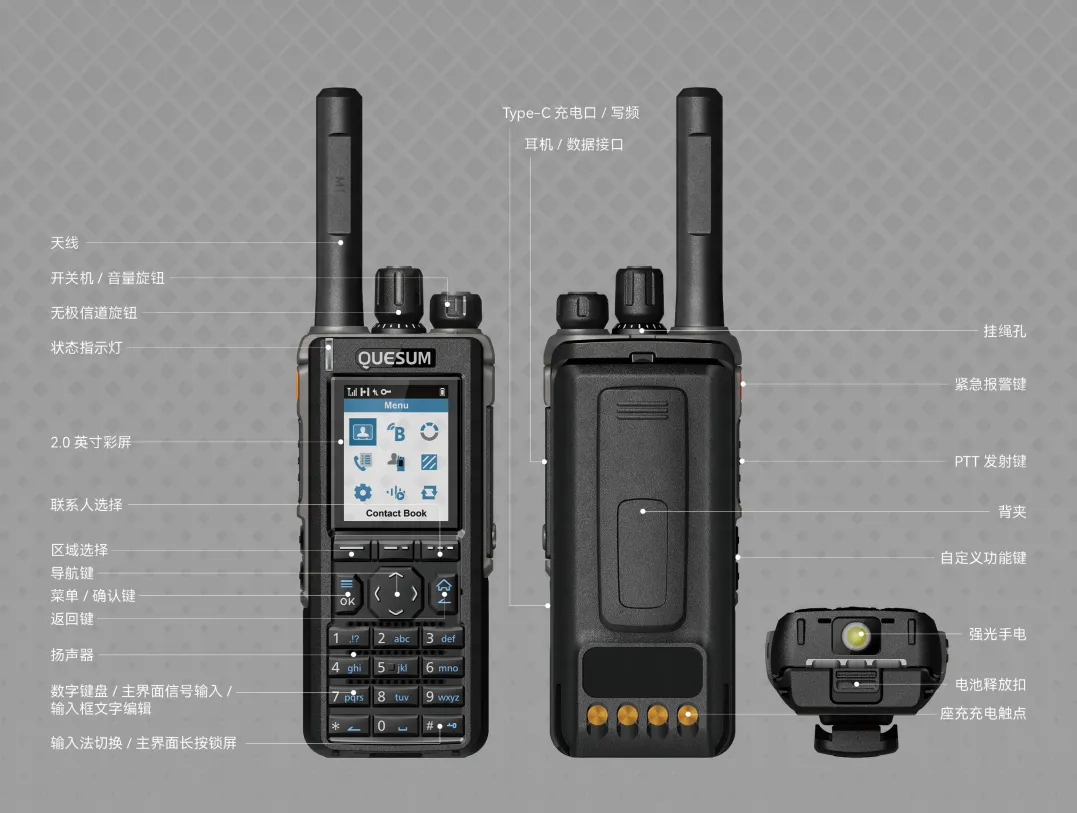 泉盛MD80i：对讲领域“全能通信战士”，硬核拿下，全场景覆盖！